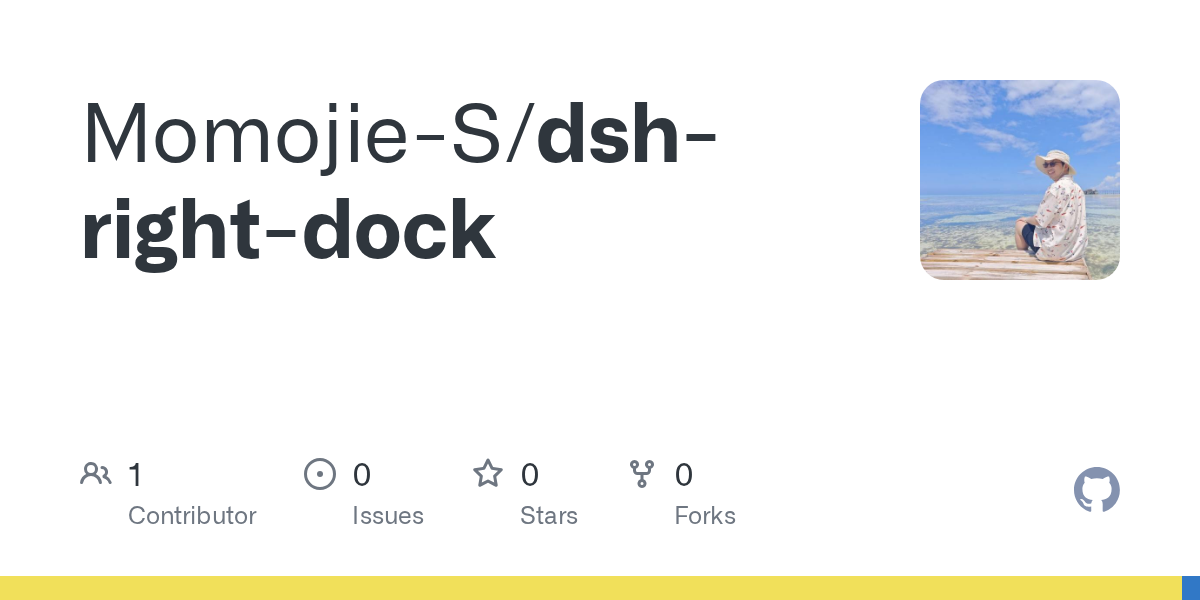 Momojie-S/dsh-right-dock Screenshot preview