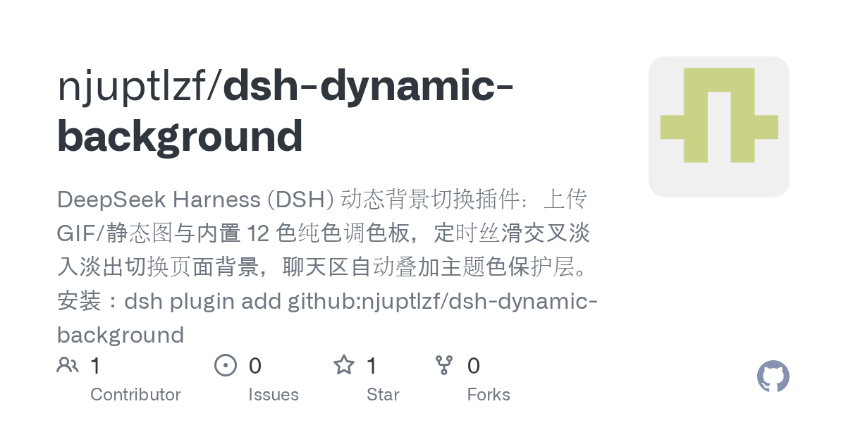 njuptlzf/dsh-dynamic-background Screenshot preview