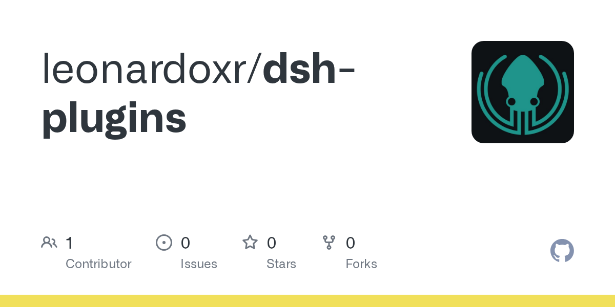 leonardoxr/dsh-plugins Screenshot preview