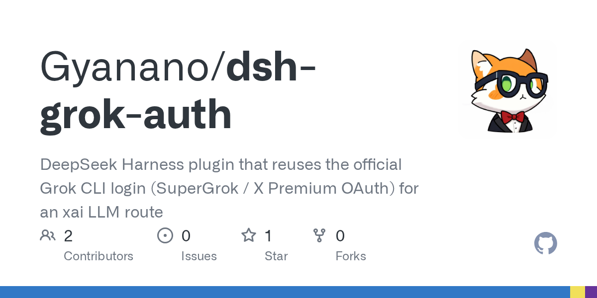 Gyanano/dsh-grok-auth Screenshot preview