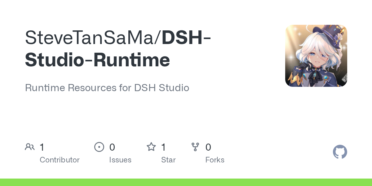 SteveTanSaMa/DSH-Studio-Runtime Screenshot preview