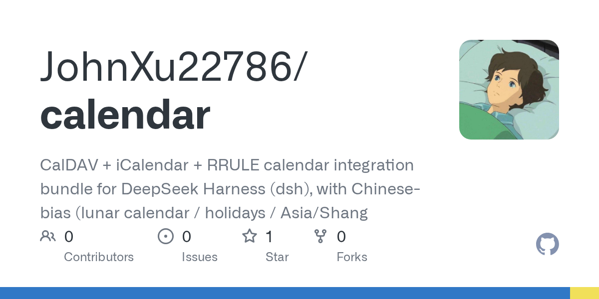 JohnXu22786/calendar Screenshot preview