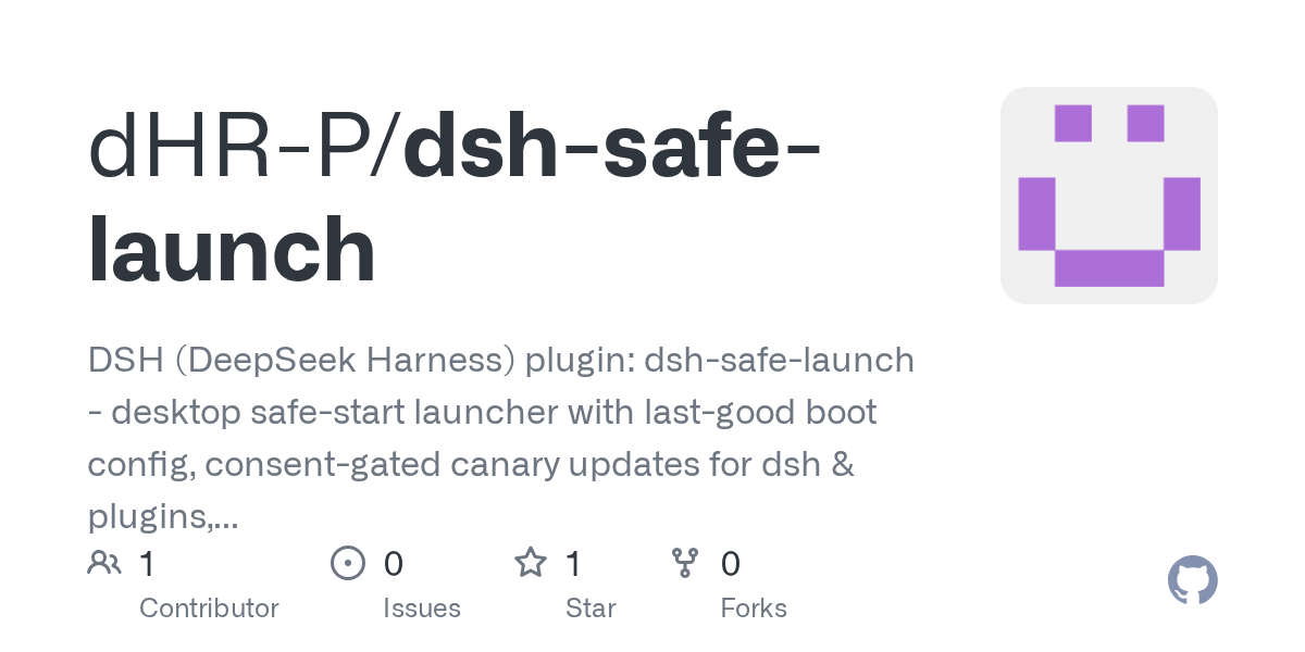 dHR-P/dsh-safe-launch Screenshot preview