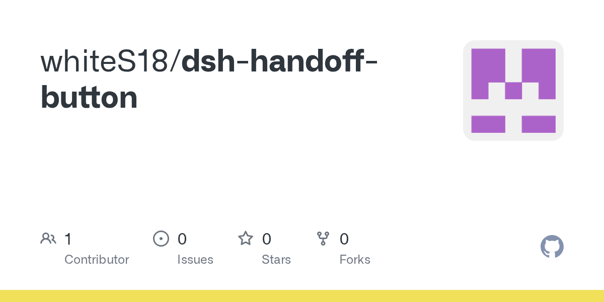 whiteS18/dsh-handoff-button Screenshot preview