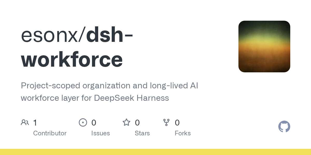 esonx/dsh-workforce Screenshot preview