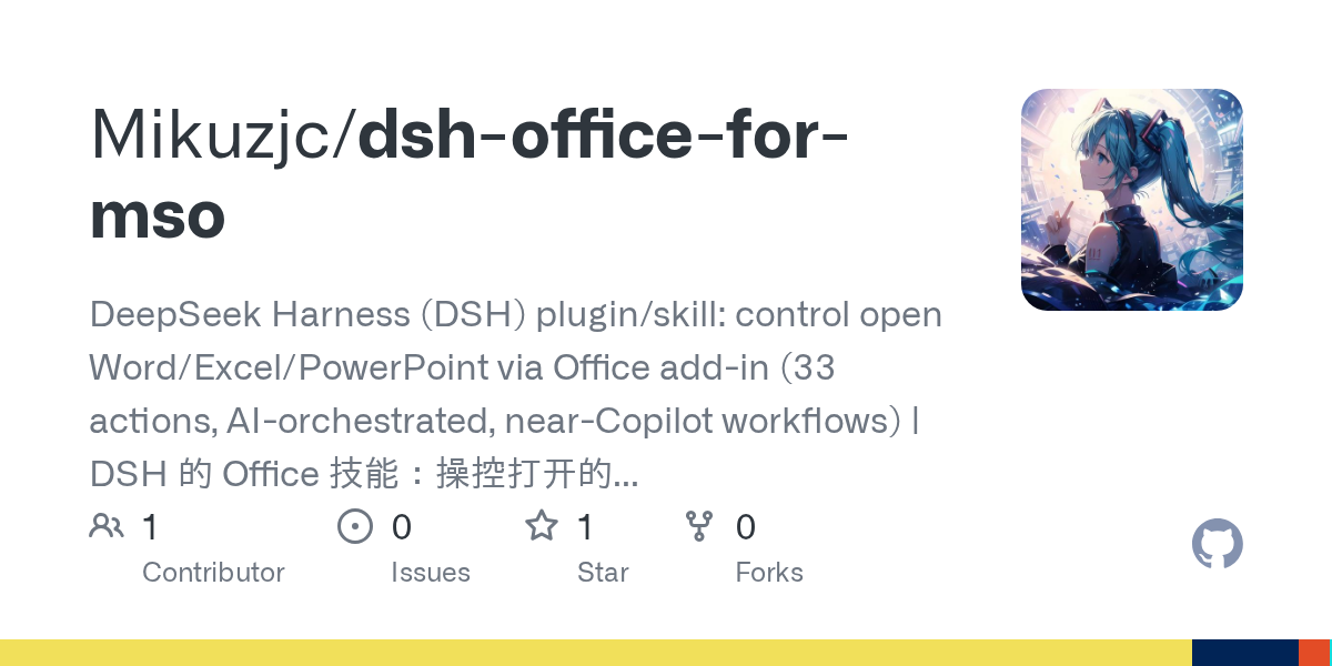 Mikuzjc/dsh-office-for-mso Screenshot preview