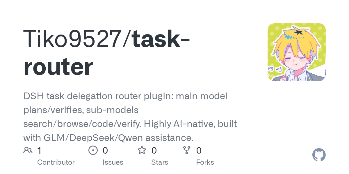 Tiko9527/task-router Screenshot preview
