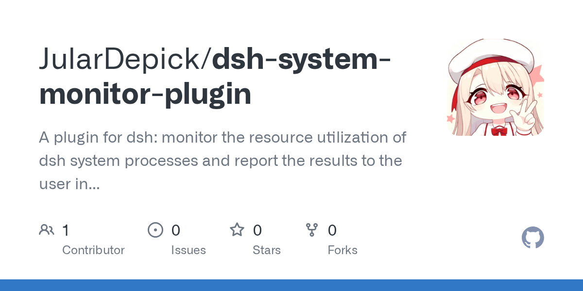 JularDepick/dsh-system-monitor-plugin Screenshot preview