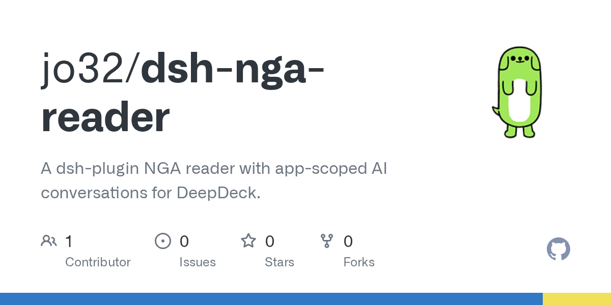 jo32/dsh-nga-reader Screenshot preview