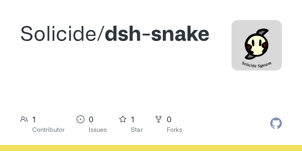 Solicide/dsh-snake Screenshot preview