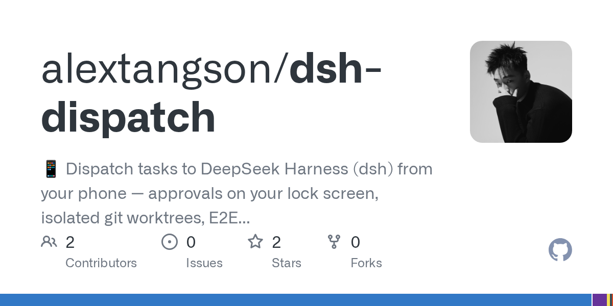 alextangson/dsh-dispatch Screenshot preview