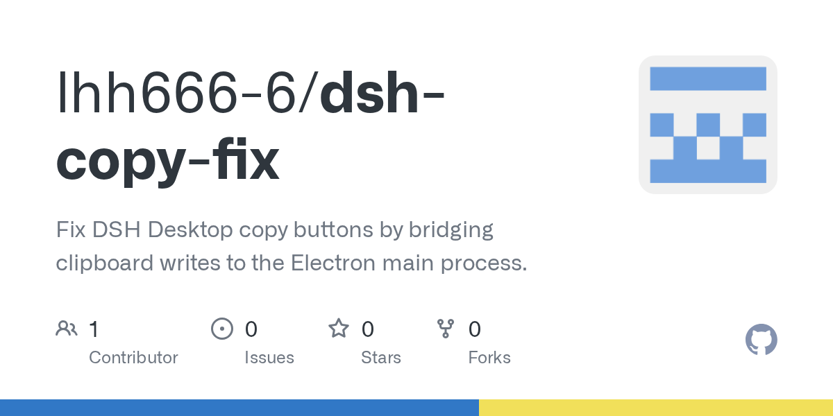 lhh666-6/dsh-copy-fix Screenshot preview