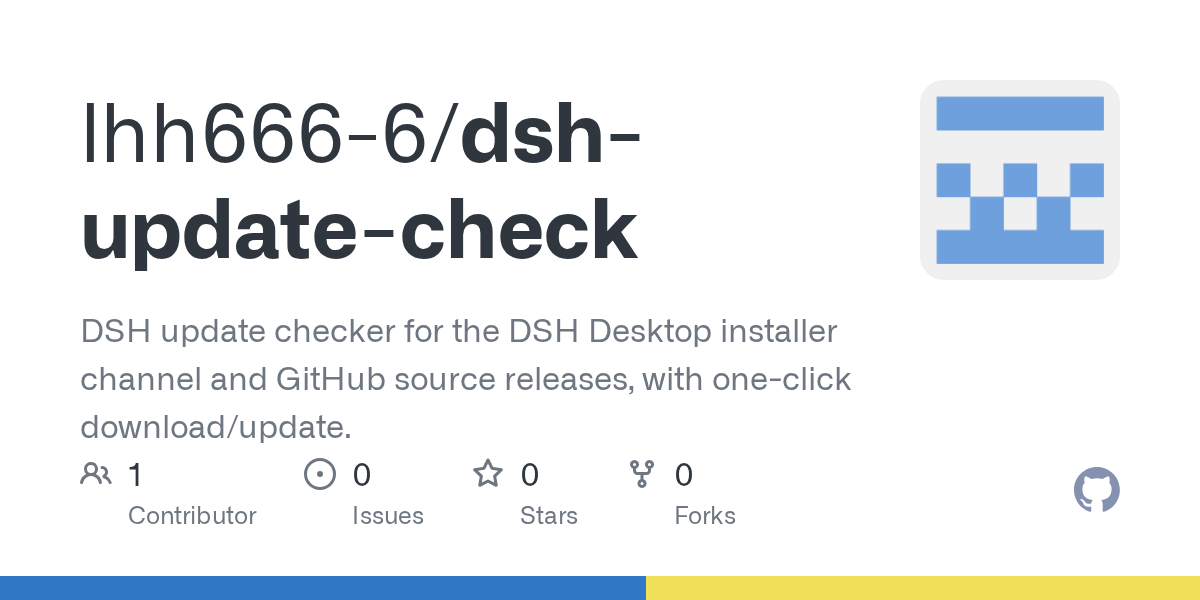 lhh666-6/dsh-update-check Screenshot preview
