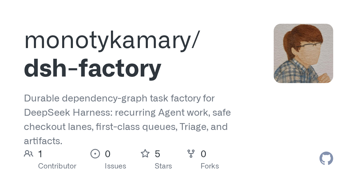 monotykamary/dsh-factory Screenshot preview