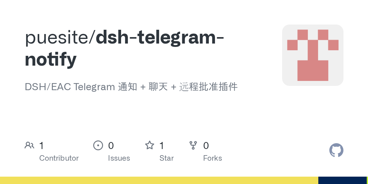 puesite/dsh-telegram-notify Screenshot preview