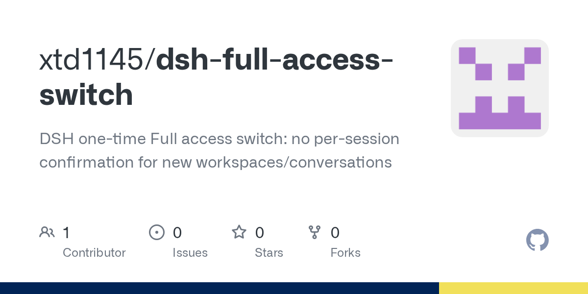 xtd1145/dsh-full-access-switch Screenshot preview