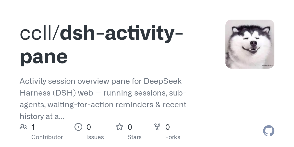 ccll/dsh-activity-pane Screenshot preview