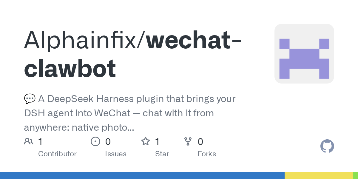 Alphainfix/wechat-clawbot Screenshot preview