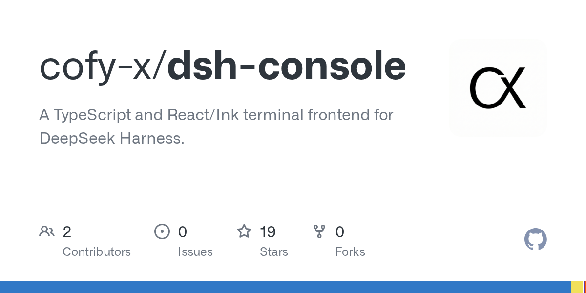 cofy-x/dsh-console Screenshot preview