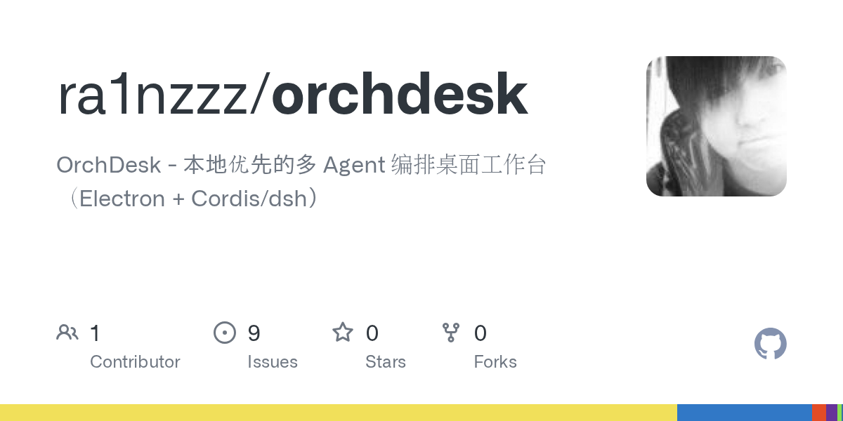 ra1nzzz/orchdesk Screenshot preview