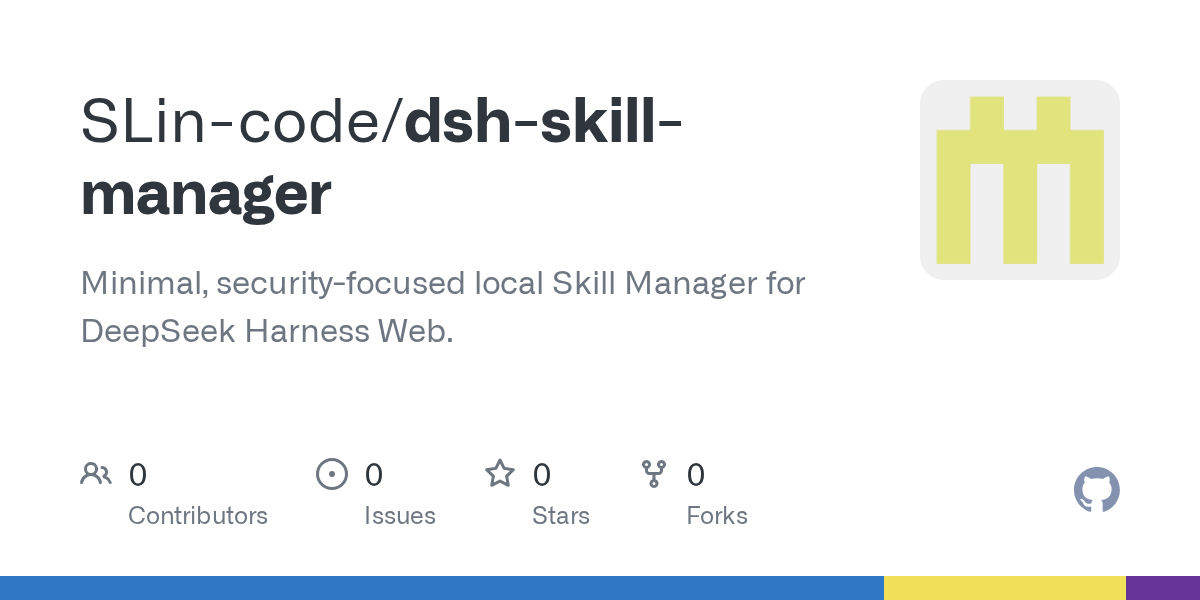 SLin-code/dsh-skill-manager Screenshot preview