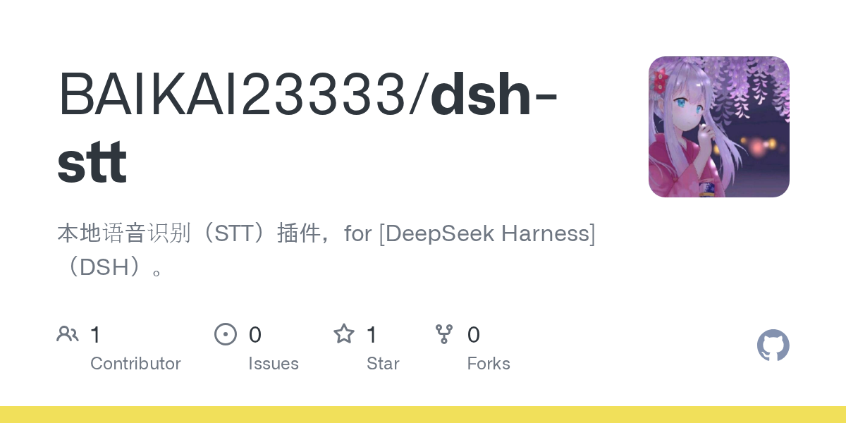 BAIKAI23333/dsh-stt Screenshot preview