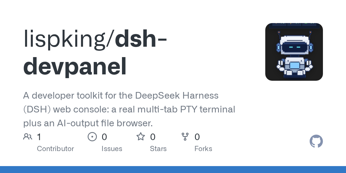 lispking/dsh-devpanel Screenshot preview