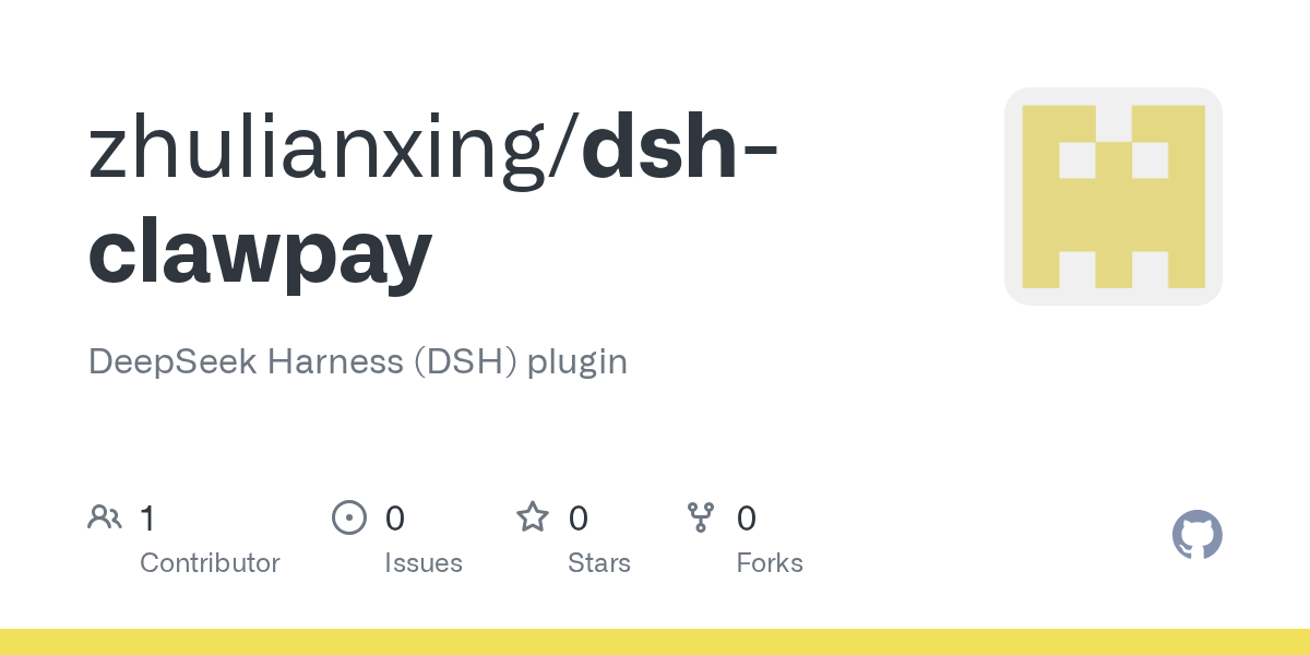 zhulianxing/dsh-clawpay Screenshot preview