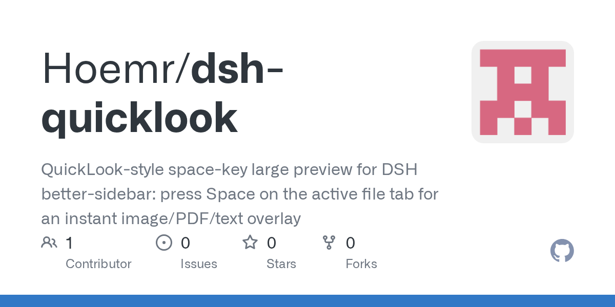 Hoemr/dsh-quicklook Screenshot preview