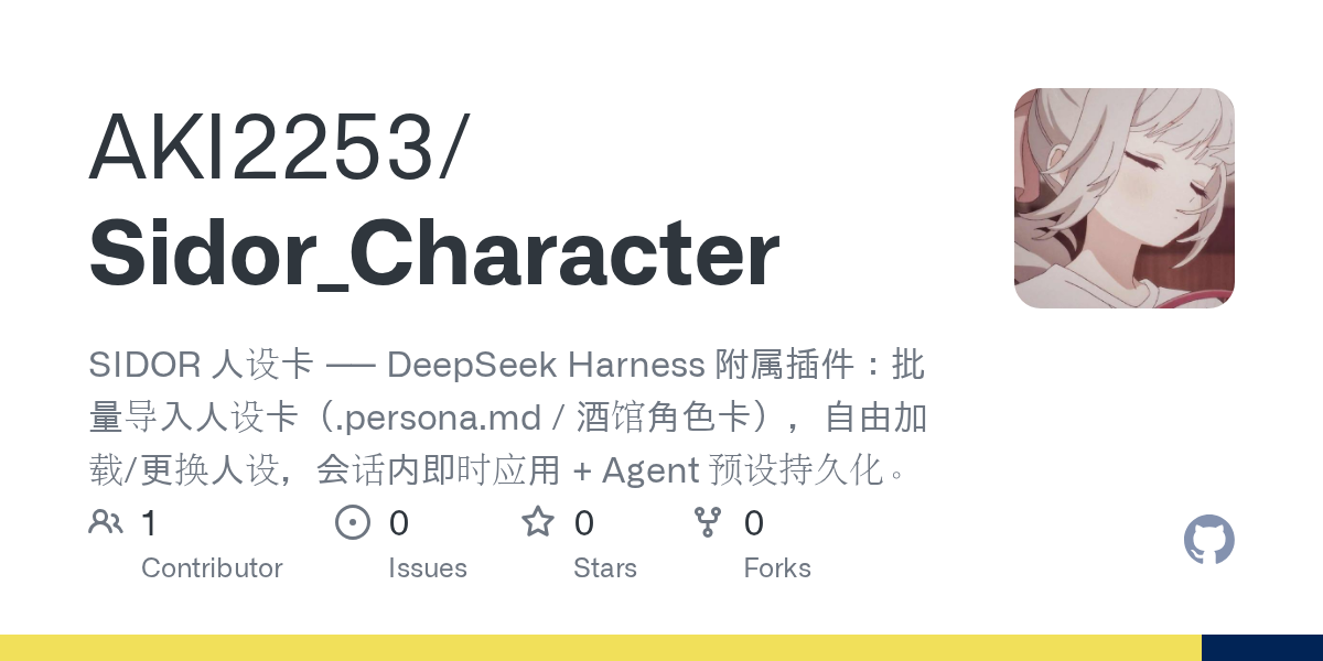 AKI2253/Sidor_Character Screenshot preview