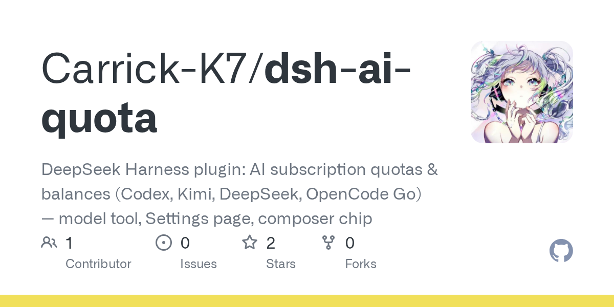 Carrick-K7/dsh-ai-quota Screenshot preview