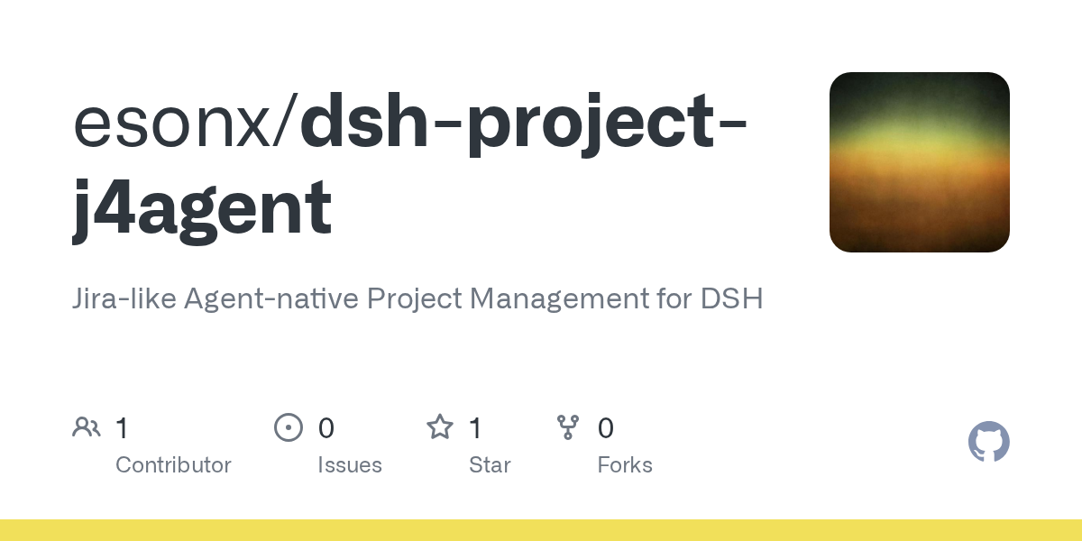 esonx/dsh-project-j4agent Screenshot preview