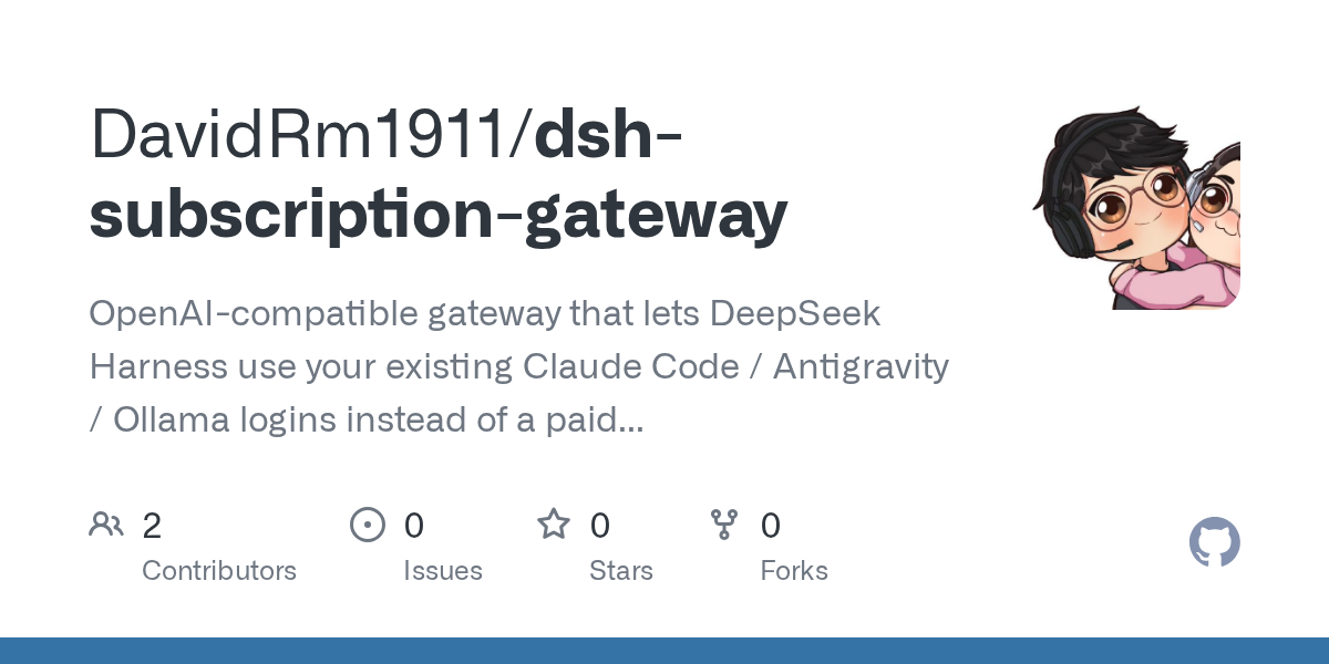 DavidRm1911/dsh-subscription-gateway Screenshot preview