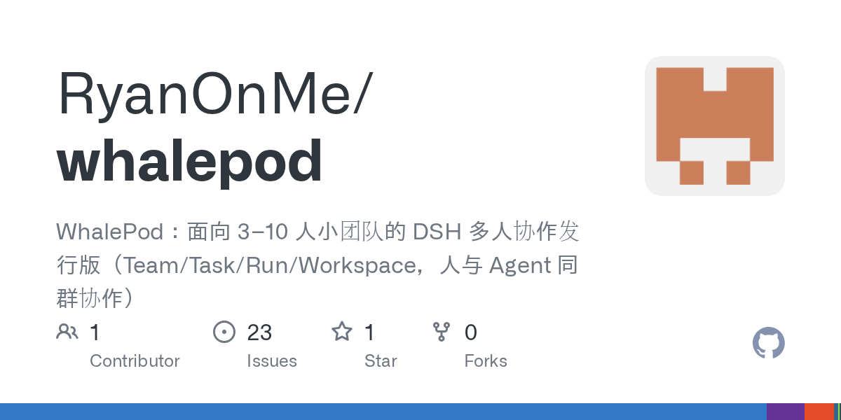 RyanOnMe/whalepod Screenshot preview
