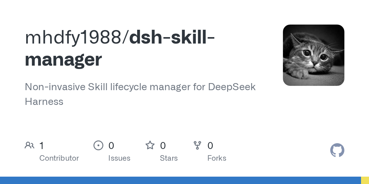 mhdfy1988/dsh-skill-manager Screenshot preview