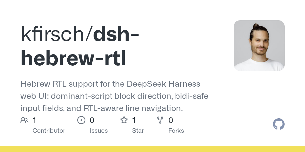 kfirsch/dsh-hebrew-rtl Screenshot preview