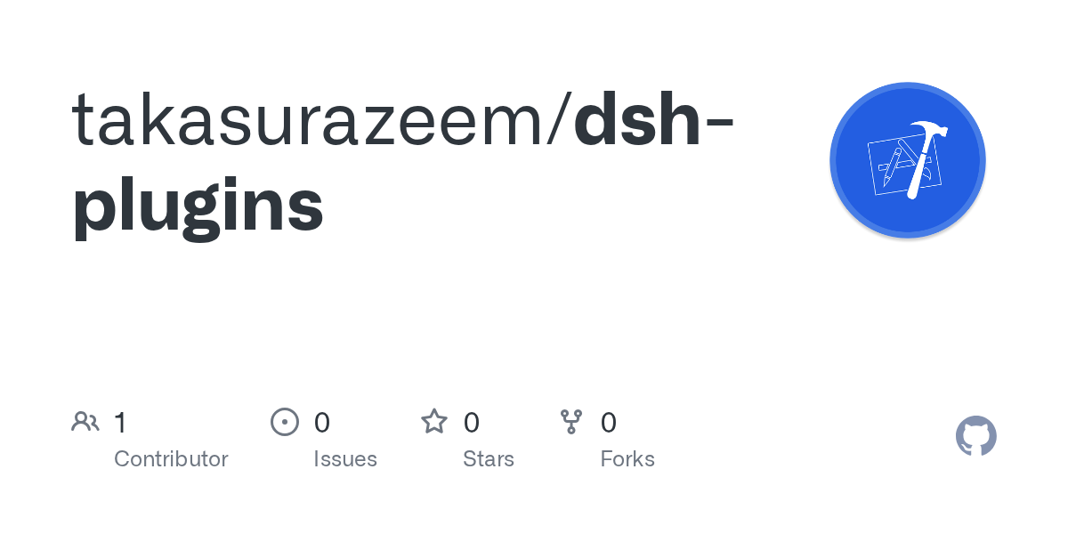 takasurazeem/dsh-plugins Screenshot preview