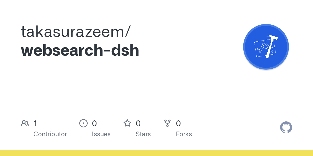 takasurazeem/websearch-dsh Screenshot preview