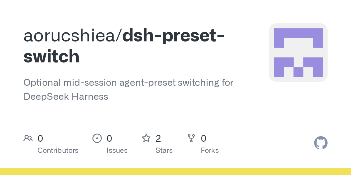 aorucshiea/dsh-preset-switch Screenshot preview