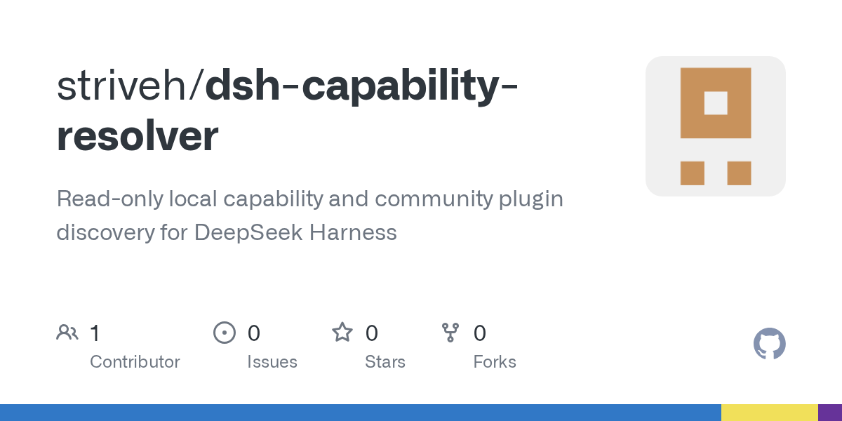 striveh/dsh-capability-resolver Screenshot preview