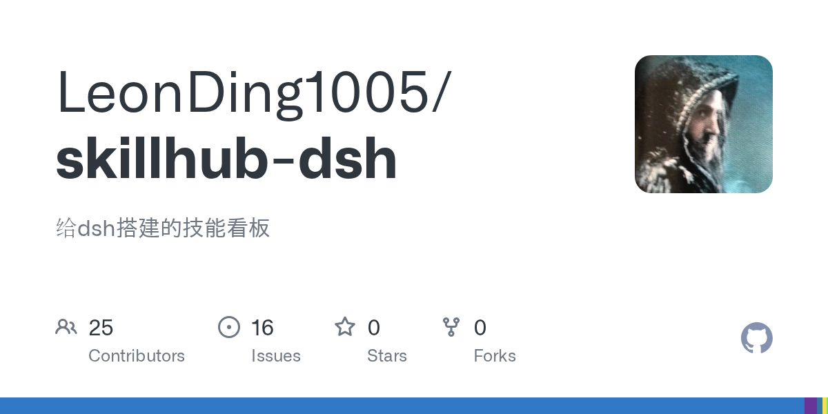 LeonDing1005/skillhub-dsh Screenshot preview