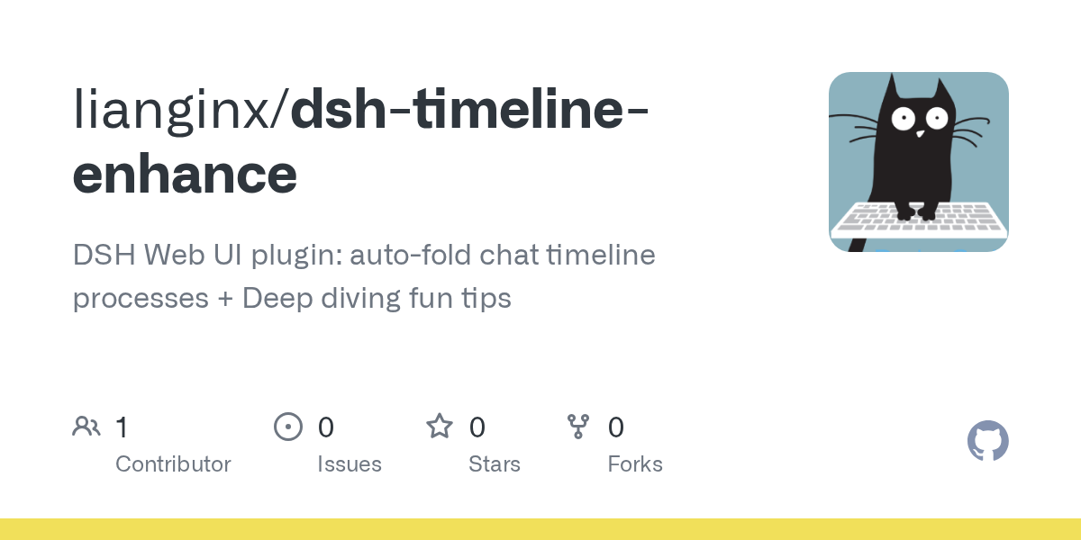 lianginx/dsh-timeline-enhance Screenshot preview