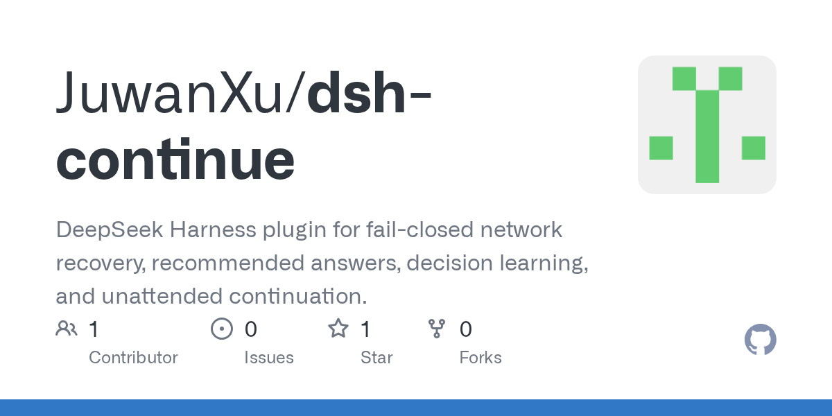 JuwanXu/dsh-continue Screenshot preview