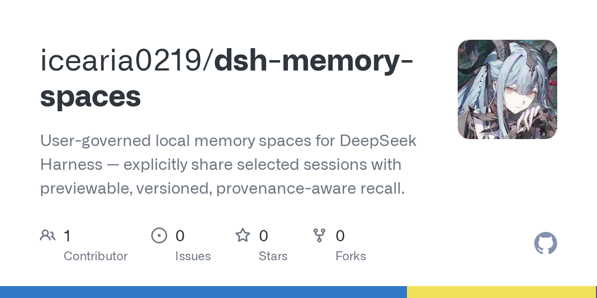 icearia0219/dsh-memory-spaces Screenshot preview