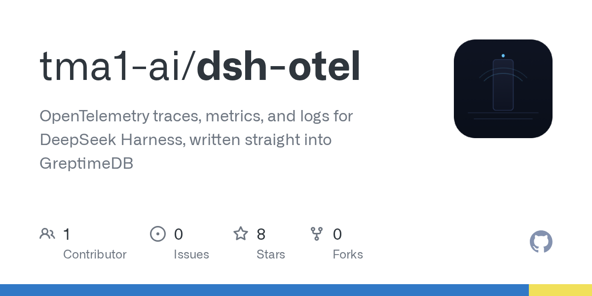tma1-ai/dsh-otel Screenshot preview