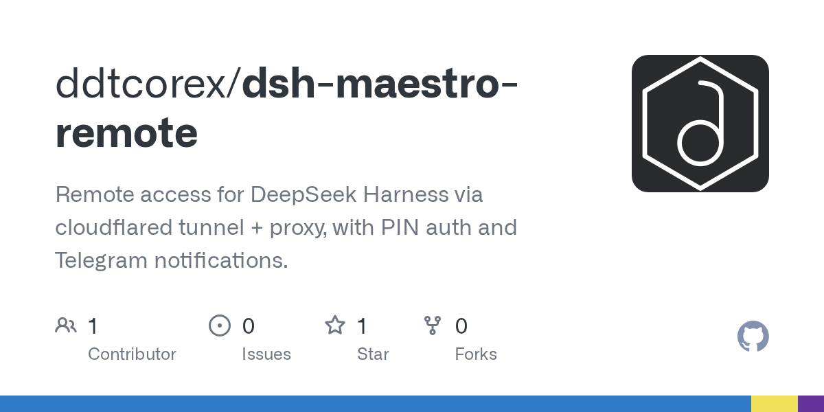 ddtcorex/dsh-maestro-remote Screenshot preview