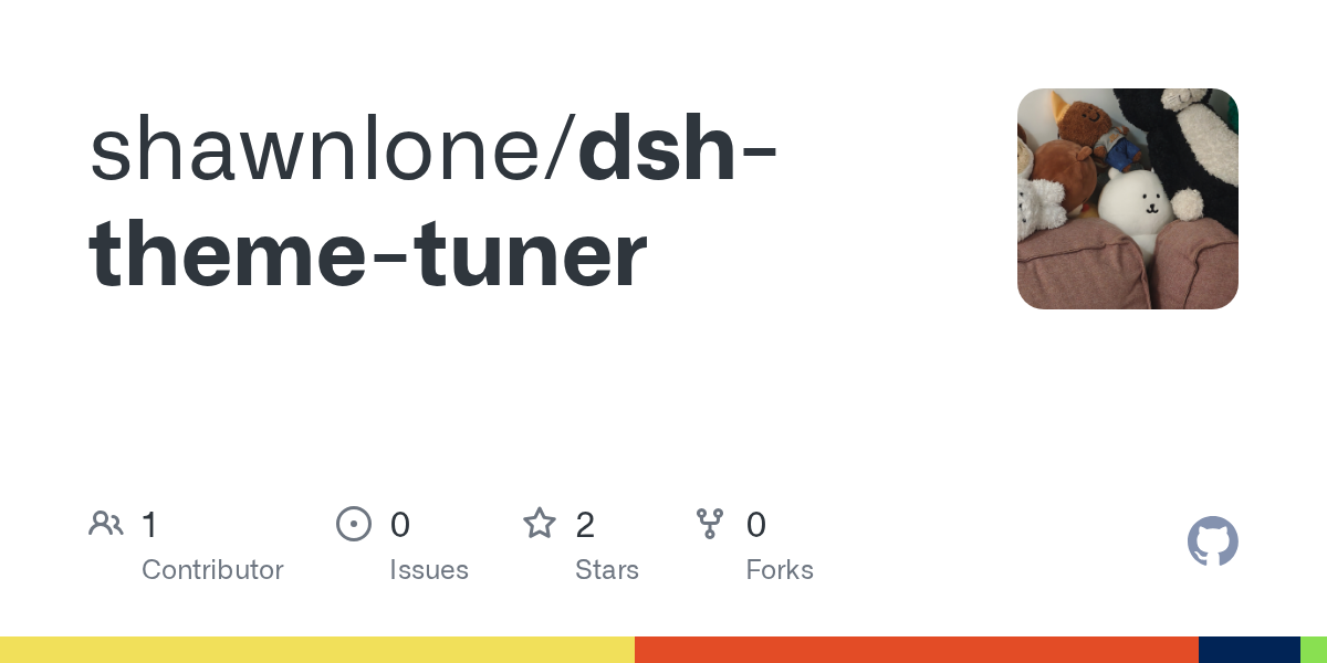 shawnlone/dsh-theme-tuner Screenshot preview