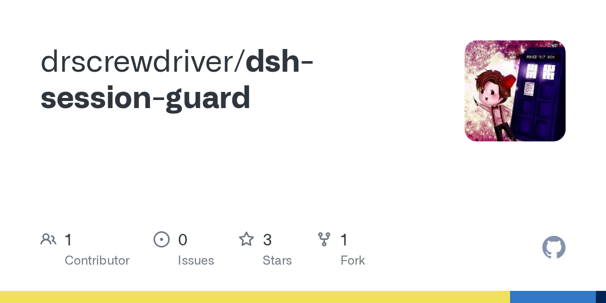 drscrewdriver/dsh-session-guard Screenshot preview
