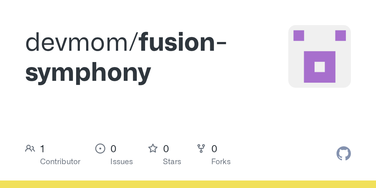 devmom/fusion-symphony Screenshot preview