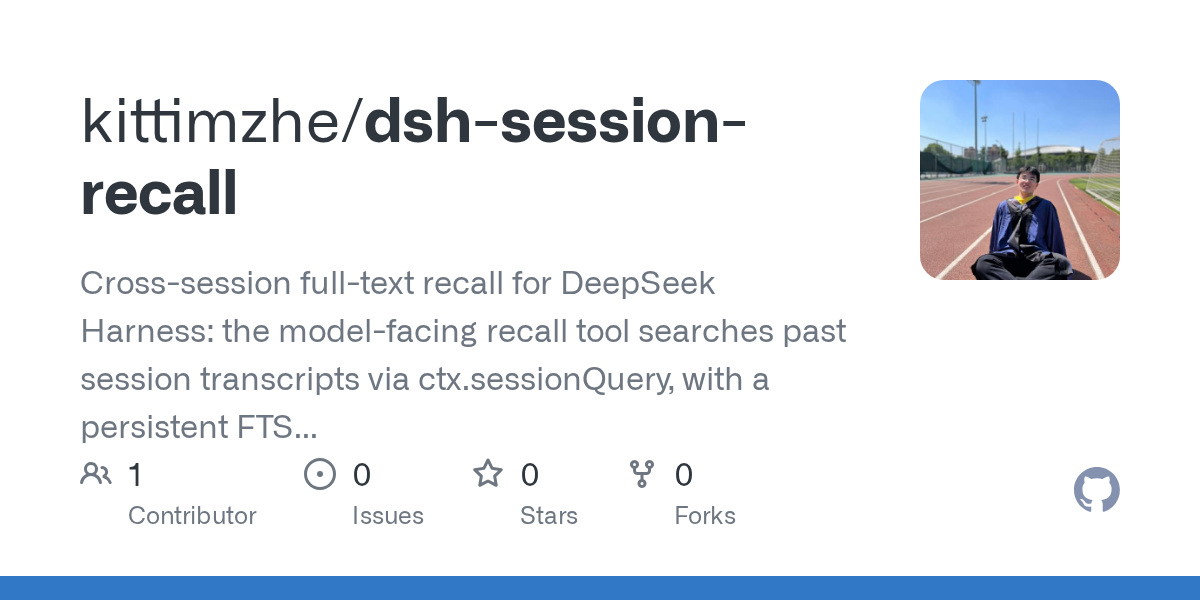 kittimzhe/dsh-session-recall Screenshot preview